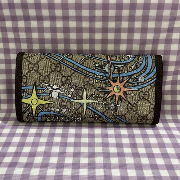 Gucci Tri-Fold Cartoon Coin Purse - Picture 2 of 9